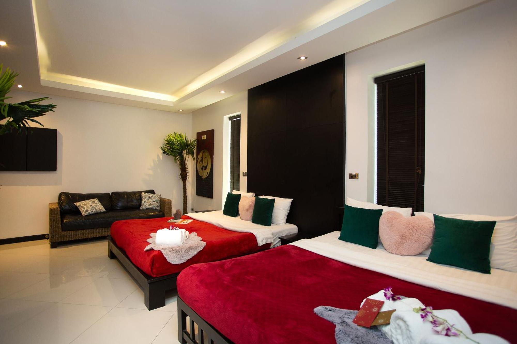 Premium Pool Villa Pattaya Jomtien Habitación foto